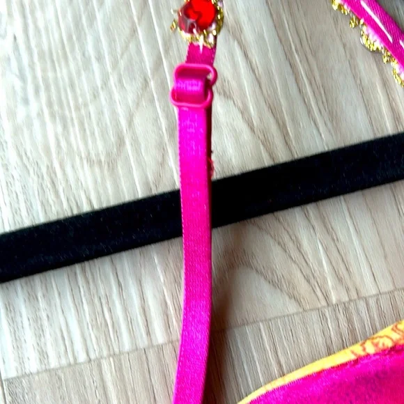 Boston Proper Paisley Beaded Women's Tank Top NWOT 4=(XL) Red/Pink Sequins Boho - Picture 5 of 14